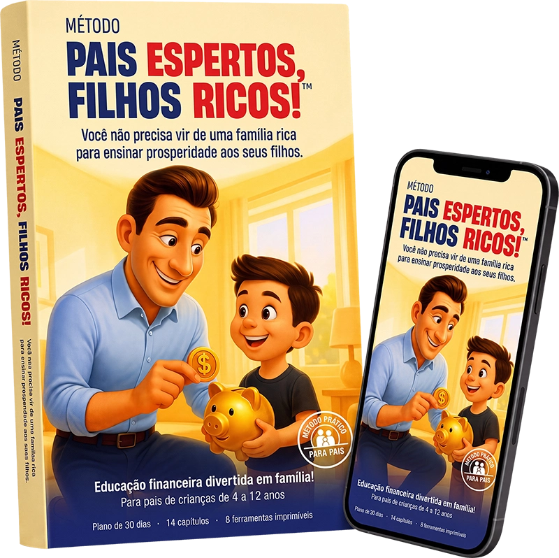 Capa do Método Pais Espertos, Filhos Ricos™